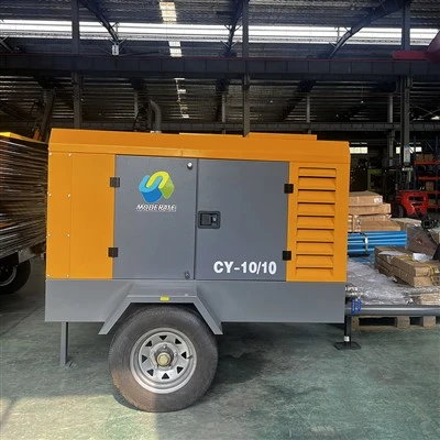 ZD -10\/10 375 CFM Mașină cu șurub cu șuruburi portabile diesel pentru exploatare